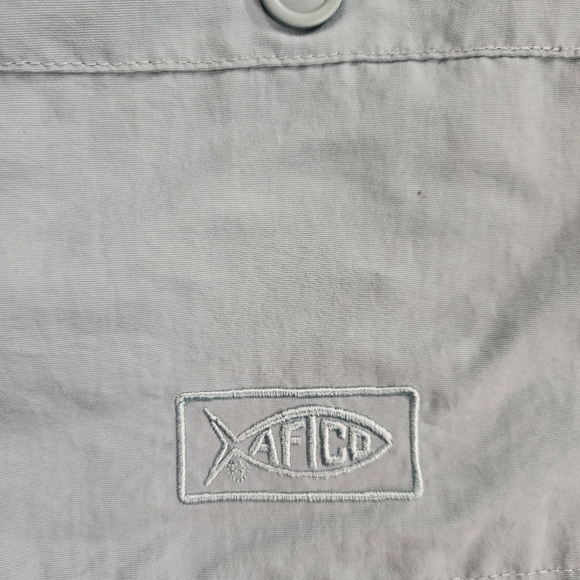 Men's AFTCO Bluewater The Original Fishing Shorts Green Size 42 - Picture 3 of 4